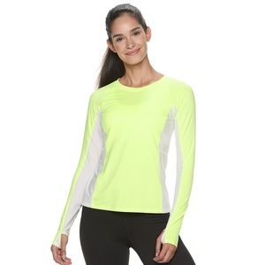 💖NWT Fila dry fit sport long sleeves in hot color